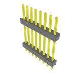 Conn Board Stacker HDR 8 POS 2.54mm Solder ST Top Entry Thru-Hole Bulk