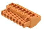 Weidmuller-1552860000 Steckverbinder, Klemmenblöcke Conn Terminal Block SKT 3 POS 5.08mm Screw ST Cable Mount 10A Box