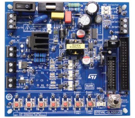 STMicroelectronics-STEVAL-GLA001V1 Kit e schede di sviluppo gestione della potenza Evaluation Board