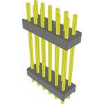 Conn Board Stacker HDR 12 POS 2.54mm Solder ST Top Entry Thru-Hole Bulk