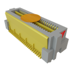 Conn Micro High Speed Terminal Strip HDR 52 POS 6.35mm/0.635mm Solder ST SMD Tray