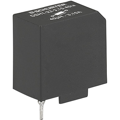 SCHURTER-DSH-22-0005 Inductor de plomo Storage Choke Wirewound 120uH 15% 1.8A 0.09Ohm DCR RDL Box