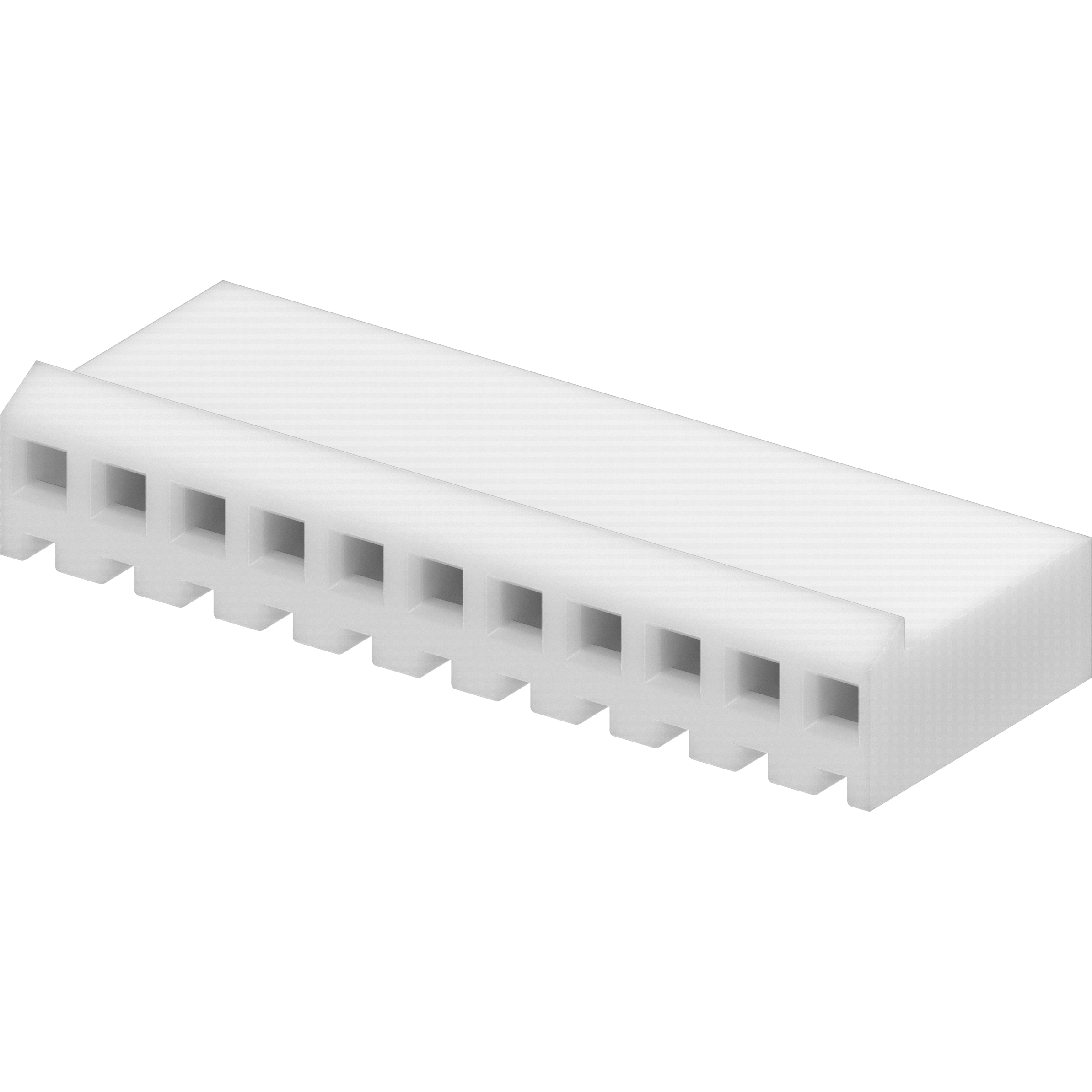 Molex-09503111 Custodia filo connettore dedicato Conn Housing F 11 POS 3.96mm Crimp ST Cable Mount Natural KK® Bag