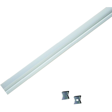 JKL Components-ZFC-11WR-1000 Lighting Accessories LED Plastic Water Resistant Rail with Cover