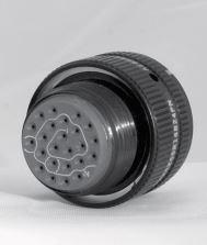 Aero-Electric Connector-MS24266R14B7PN Steckverbinder, rund Conn Circular PIN 7 POS Crimp ST Cable Mount 7 Terminal 1 Port