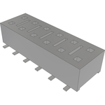 Conn Socket Strip SKT 12 POS 2.54mm Solder ST SMD Tube
