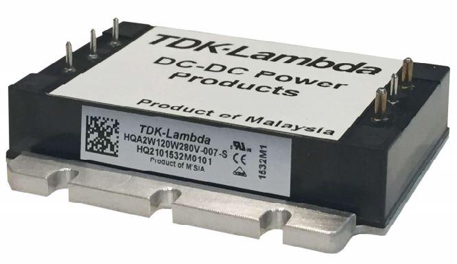 TDK-Lambda-HQA2W120W150V-007-S DC to DC Converter and Switching Regulator Module Module DC-DC 1-OUT 15V 8A 120W 8-Pin Quarter-Brick