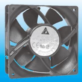 Delta Electronics-AFB1224EHE-CF00 Gebläse und Lüfter DC Fan Axial Ball Bearing 24V 14V to 28V 212.57CFM 58.5dB 120 X 120 X 38mm