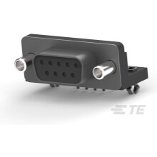 TE Connectivity-747844-6 Steckverbinder, D-Sub Conn D-Sub SKT 9 POS 1.37mm Solder RA Thru-Hole 9 Terminal 1 Port Package