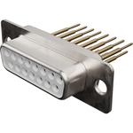 Conn D-Sub F 15 POS 1.37mm Solder ST Thru-Hole 15 Terminal 1 Port FCT Products Carton