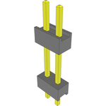 Conn Board Stacker HDR 2 POS 2.54mm Solder ST Top Entry Thru-Hole Bulk