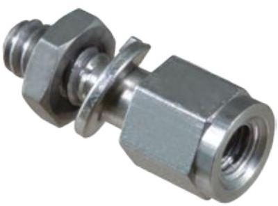 Glenair-289-015-D Accessoires de raccordement Connector Accessories Jack Post Straight Stainless Steel Passivated