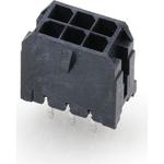 Conn Wire to Board HDR 6Power POS 3mm Solder ST Top Entry Thru-Hole Micro-Fit 3.0 Tray