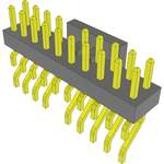 Conn Unshrouded Header HDR 20 POS 2mm Solder RA Side Entry SMD T/R