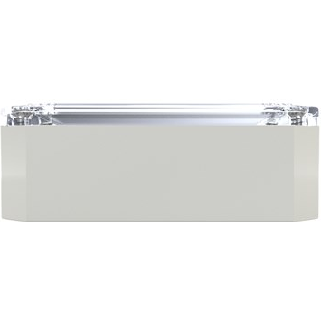 CamdenBoss Ltd-CSACTT002 Boîtes, boîtiers et supports Light Gray Acrylonitrile Butadiene Styrene Wall Mount Universal Enclosure