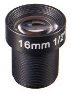 Basler AG-2000036375 Optische Linsen Evetar S-mount lens, fixed focal length of 16 mm, F1.8. With IR-cut filter. This is a 1/2 inch lens for color cameras