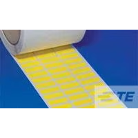 TE Connectivity-9-1768017-1 Beschriftungen Labels Thermal Transfer Printable Label Polyamide Yellow 20x8mm