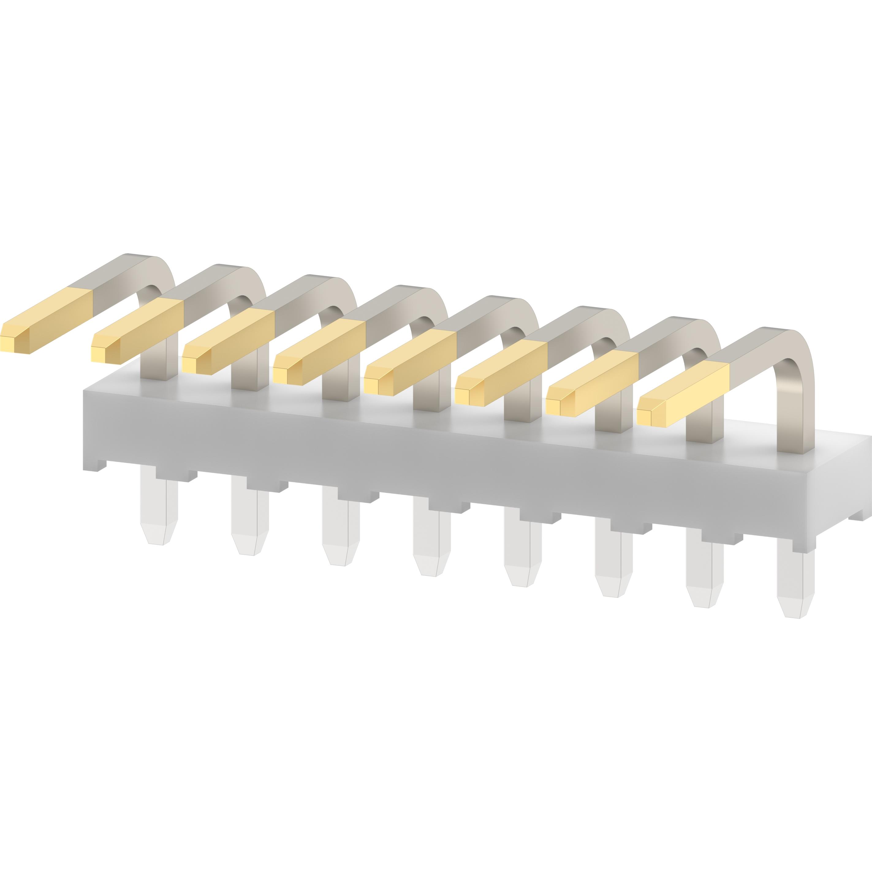 Molex-0026613080 Steckverbinderleisten und Leiterplattenbuchsen Conn Unshrouded Header HDR 8 POS 3.96mm Solder RA Side Entry Thru-Hole KK Bag