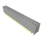 Conn Socket Strip SKT 40 POS 2mm Solder ST Top Entry Thru-Hole Tube