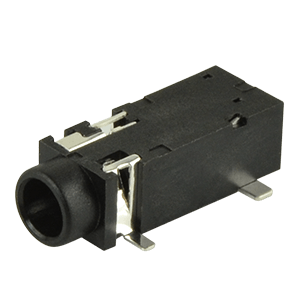 Same Sky (formerly CUI Devices)-SJ2-3593B-SMT-TR Conector de audio y video Conn 3.5MM Audio Jack RCP 3 POS Solder RA SMD 3 Terminal 1 Port T/R