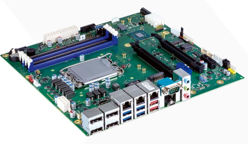 Kontron-F5110-V193 Cartes-mère et ordinateurs monocartes Motherboard, Intel CPU 128GB DDR5 10Mbps/100Mbps/1000Mbps/2500Mbps