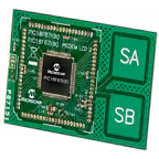 Microchip Technology-MA180027 Herramientas y kits de desarrollo PIC18F87K90 Microcontroller Plug-in Board