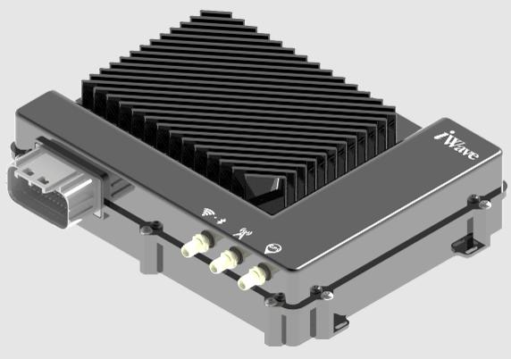 iWave Systems-IW-G41OA-1G-008G-MICXX-11-AM-LC1BX Netzwerk-Gateways Network Gateway Pole Mounting/Cable Tie Slots/Mounting Brackets 4G-LTE 6.5GHz/8GHz ISO 15765/J1939/CANopen 1 Port 10Mbps/100Mbps