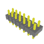 Conn Unshrouded Header HDR 14 POS 2.54mm Solder ST Top Entry Thru-Hole Bulk