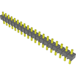 Conn Unshrouded Header HDR 19 POS 2.54mm Solder ST Top Entry Thru-Hole Bulk