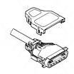 TE Connectivity-554948-4 Steckverbinder, Schnittstelle Conn IEEE 488 PL 24 POS 2.16mm IDT ST Cable Mount 24 Terminal 1 Port Kit