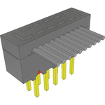 Cable Assembly 1.82m 28AWG 2.54mm 10 POS IDC Connector M Clamshell
