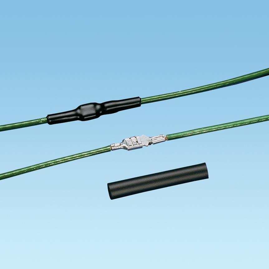 Panduit-HSTTVA150-48-5 Wärmeschrumpfende Produkte Heat Shrink Tubing ST Cross-Linked Polyolefin Black Dual