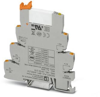 PHOENIX CONTACT-2900303 Relevadores Otros Electromechanical Relay 60VDC 12.5KOhm 6A SPDT(6.2x94x80)mm DIN Rail Relay Module