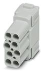 PHOENIX CONTACT-1414371 Steckverbinder, rechteckig Conn Rectangular SKT 8 POS Crimp ST Cable Mount