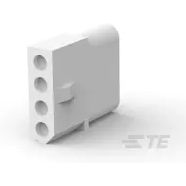 TE Connectivity-770274-1 Einzeladersteckverbinder, Gehäuse Conn Housing RCP 4 POS 3.68mm Crimp ST Cable Mount Natural Box