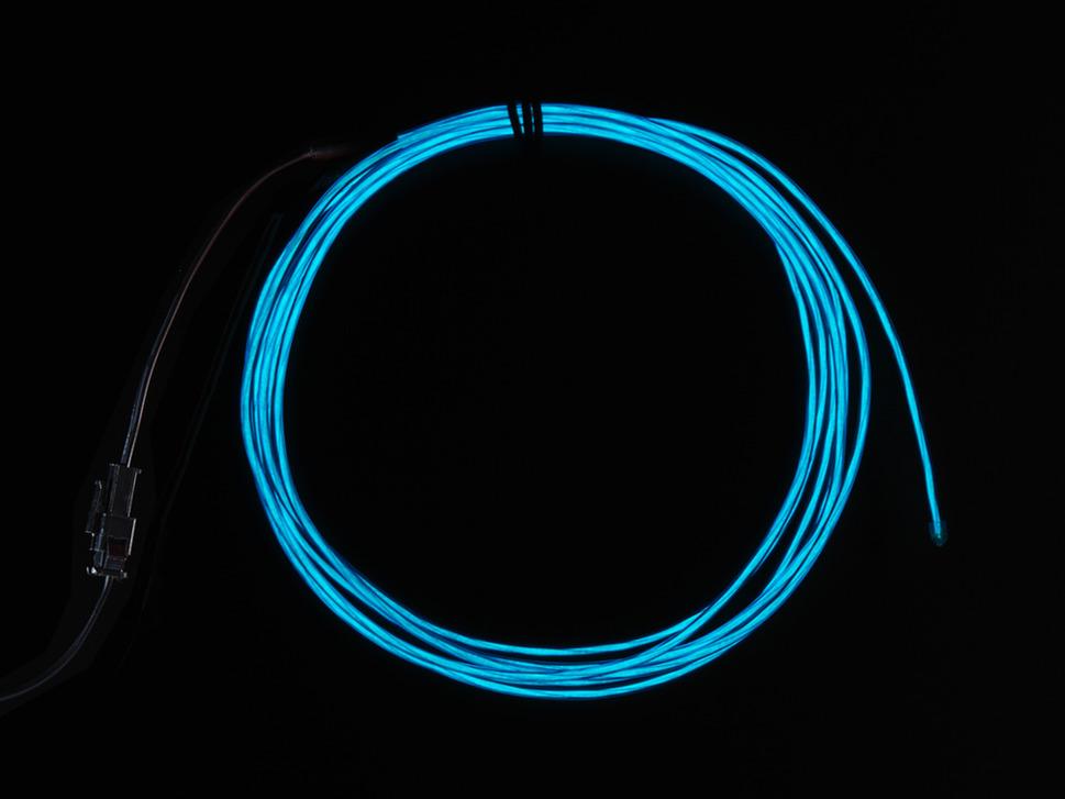 Adafruit Industries-583 Electroluminescent Indicators El wire starter pack 2.5 meter