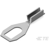 TE Connectivity-61498-2 Steckverbinderanschlüsse Spring Spade Terminal 22-28AWG Brass 14.68mm Tin Reel/Strip