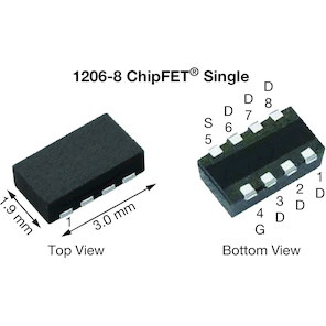 Vishay-SI5471DC-T1-GE3 MOSFETs Trans MOSFET P-CH 20V 6A 8-Pin Chip FET T/R