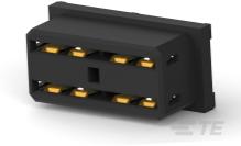 TE Connectivity-2169859-1 Steckverbinder, Mutterplatine Backplane Connector DIN Rail