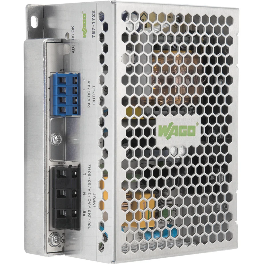 WAGO-787-1722 AC-DC-Spannungsversorgung AC/DC Power Supply Single-OUT 24V 5A Box