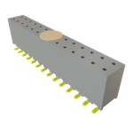 Conn Socket Strip SKT 28 POS 2mm Solder ST Top Entry SMD Tube
