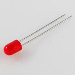 Lumex-SSL-LX5063IC LED LED Uni-Color Red 635nm 2-Pin T-1 3/4