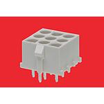 Conn Wire to Board HDR 2 POS 6.35mm Solder ST Thru-Hole MLX Tray