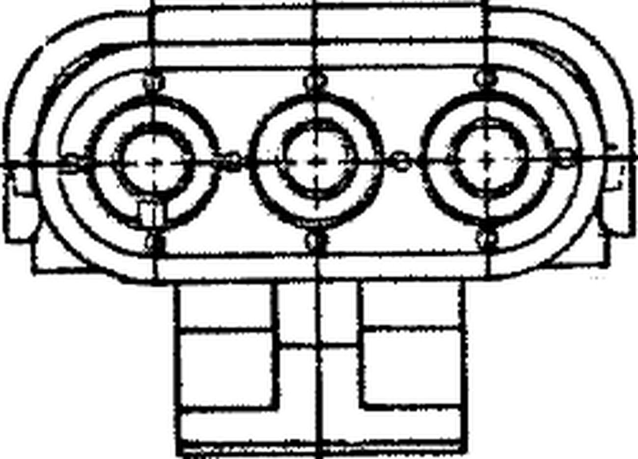 Delphi-12015795-B Einzeladersteckverbinder, Gehäuse Conn Housing RCP 3 POS Crimp ST Cable Mount Red