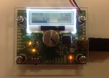 ams OSRAM-AS5132-SS_EK_DB Sensor Development Boards and Kits AS5132 Angular and Linear Position Sensor Demonstration Board Win 7/Win XP OS
