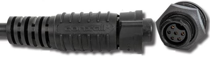 Switchcraft-W7291-6SG-P-3ES Steckverbinder, rund Conn Circular SKT 6 POS Solder ST Thru-Hole 6 Terminal 1 Port MINI-CON-X® Bulk