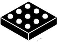 onsemi-NCP2820FCT2G Audio Amplifiers Audio Amp Speaker 1-CH Mono 2.63W Class-D 9-Pin Flip-Chip T/R