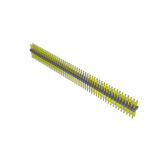 Conn Unshrouded Header HDR 100 POS 2.54mm Solder ST Top Entry Thru-Hole Bulk