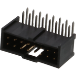 Conn Shrouded Header (4 Sides) HDR 16 POS 2.54mm Solder RA Thru-Hole C-Grid III Tray