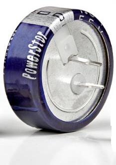 Eaton-KR-5R5C104-R Capacitor Electric Double Layer- Supercaps Cap Supercap 0.1F 5.5V -20% to 80% ( 13.5 X 6.5mm ) Radial Stacked Coin 5mm 75 Ohm 1000h 70°C Bag